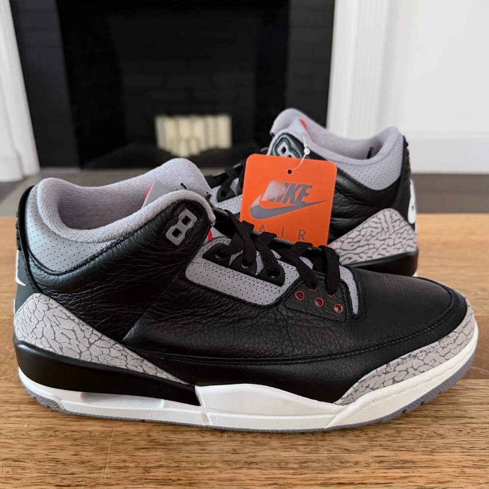 Air Jordan 3 “Black Cement” - Mens Size 8 - (DN3707-010) - B-Grades